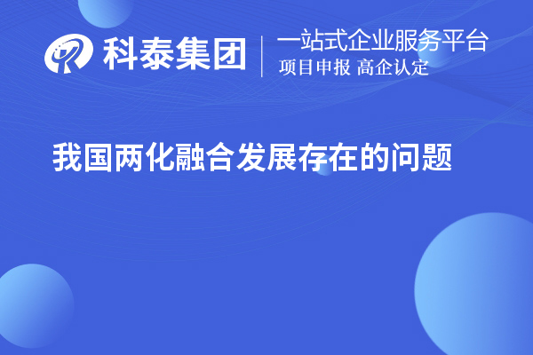 我國(guó)兩化融合發(fā)展存在的問(wèn)題