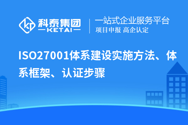 ISO27001體系建設(shè)實(shí)施方法、體系框架、認(rèn)證步驟