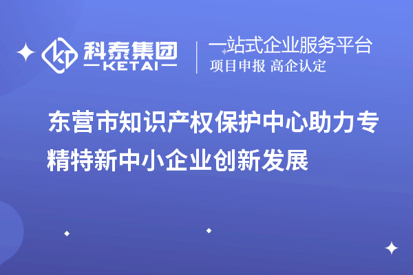 東營市知識(shí)產(chǎn)權(quán)保護(hù)中心助力專精特新中小企業(yè)創(chuàng)新發(fā)展