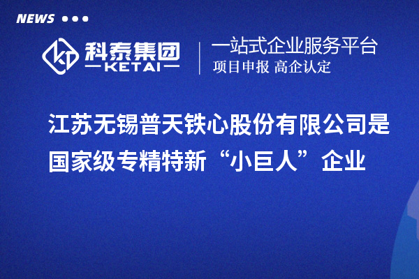 江蘇無錫普天鐵心股份有限公司是國家級專精特新“小巨人”企業