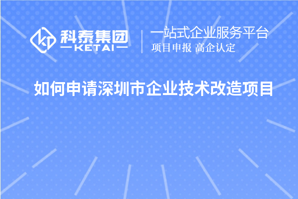 深圳市企業(yè)技術(shù)改造項目申請攻略：步驟與要點解析