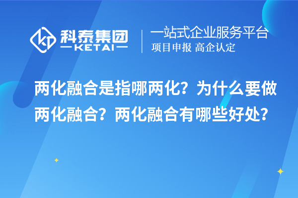 兩化融合是指哪兩化？為什么要做兩化融合？?jī)苫诤嫌心男┖锰帲? style=