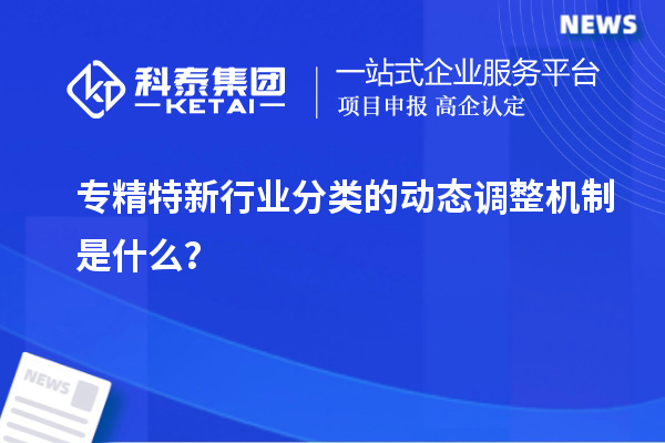 專精特新行業(yè)分類的動態(tài)調(diào)整機(jī)制是什么？